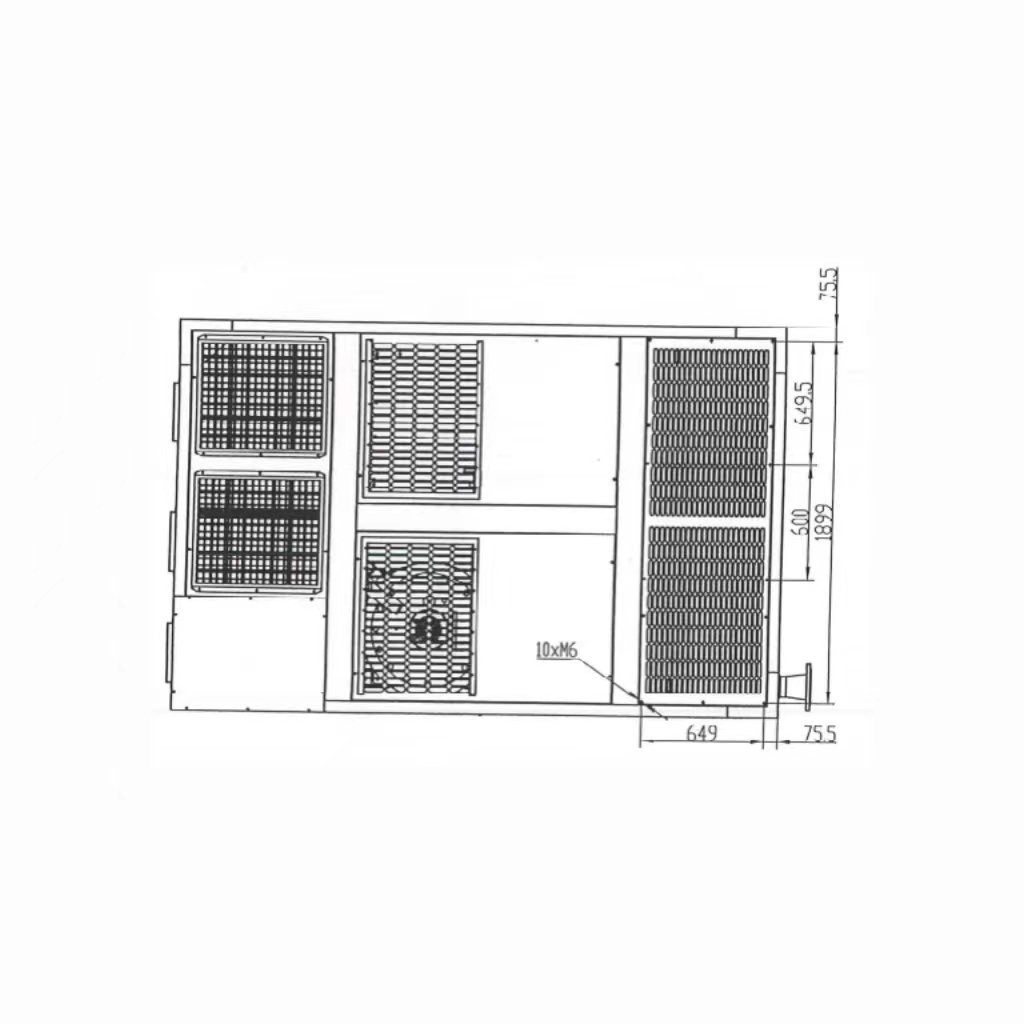 Chinese Industrial Compressor Suppliers UNITED 0.5Mpa 32.5m³/min 132KW Screw Air Compressor Industrial Compressor 380V 50Hz
