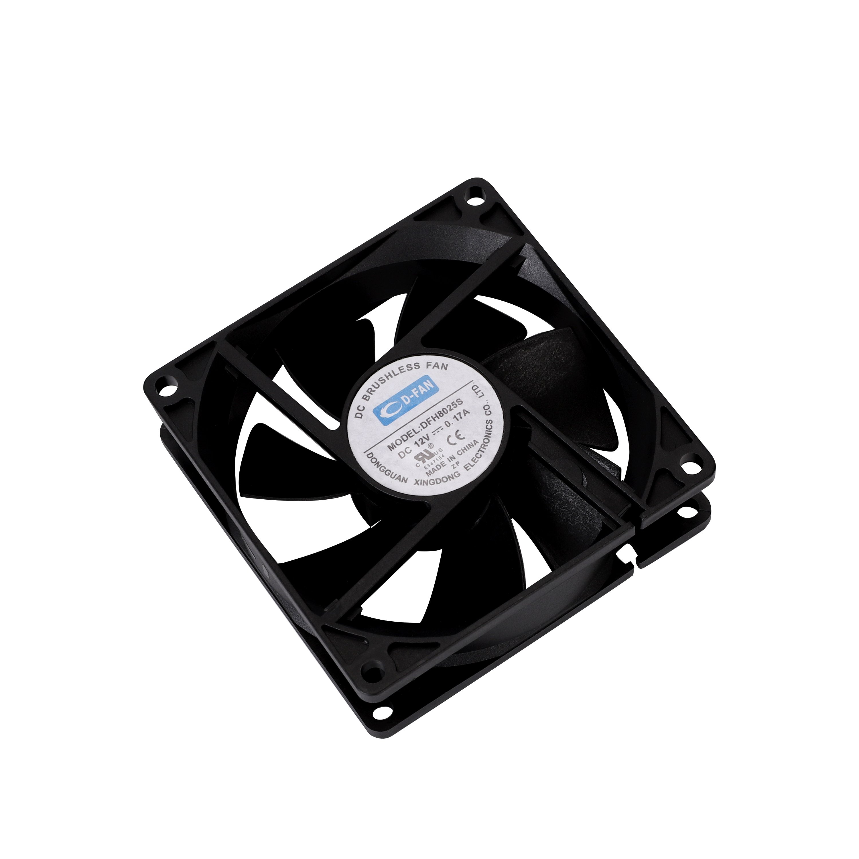 8025 Mini Dc Axial Flow Fans 24v 3000rpm 80mm 12v Dc Cooler Fan for Anti-mosquito Light 80x80x25