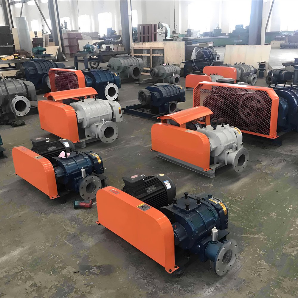 MJSR Compact Dense Type Series Tanggu Roots Blower Used For Pneumatic Conveying Made In China Cheap Price Factory Roots Blower