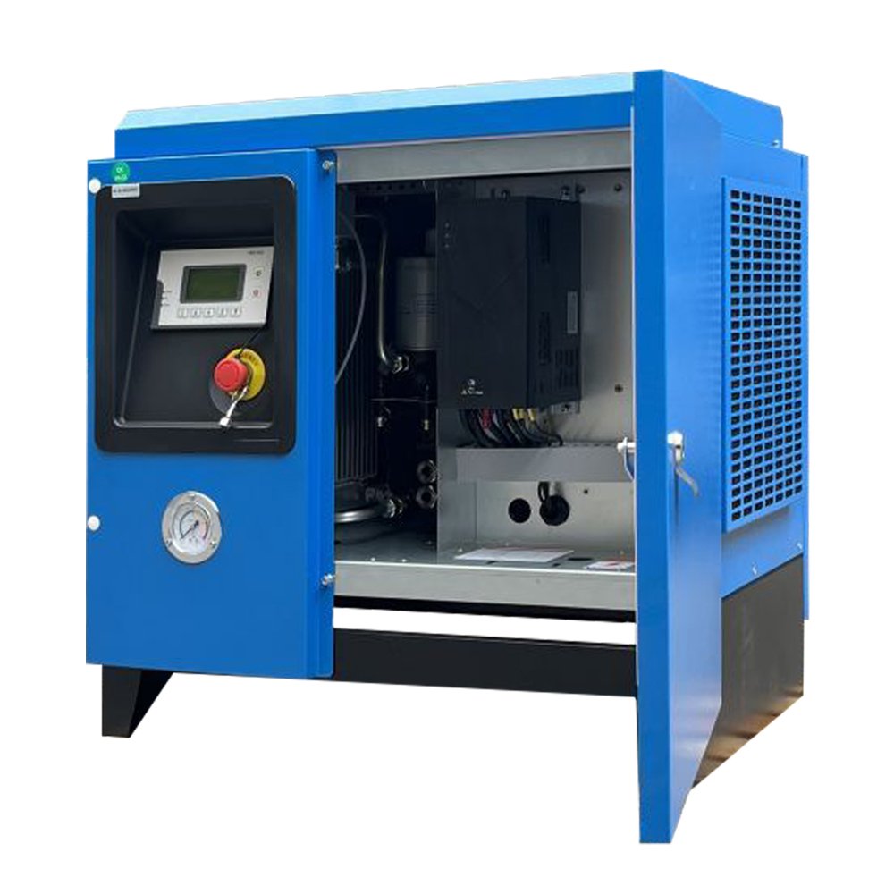 ZAKF 5hp Screw Air Compressor Single Phase 220V 60Hz Single Phase Screw Air Compressor