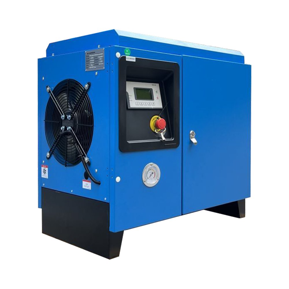 ZAKF 5hp Screw Air Compressor Single Phase 220V 60Hz Single Phase Screw Air Compressor