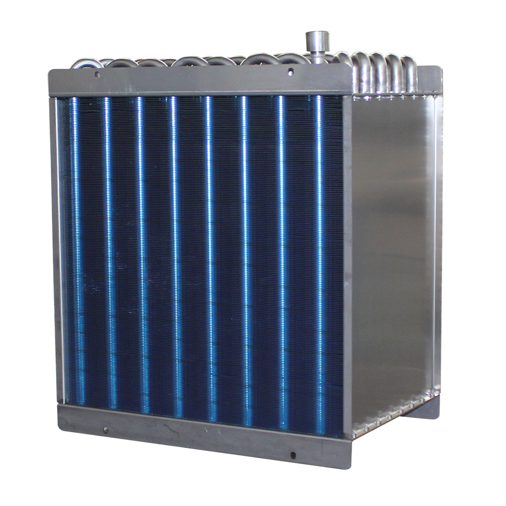 High Quality Customized Small Air Cooled Copper Tube Condenser Heat Exchange Chiller Copper Tube Aluminum Fin Heat Exchanger
