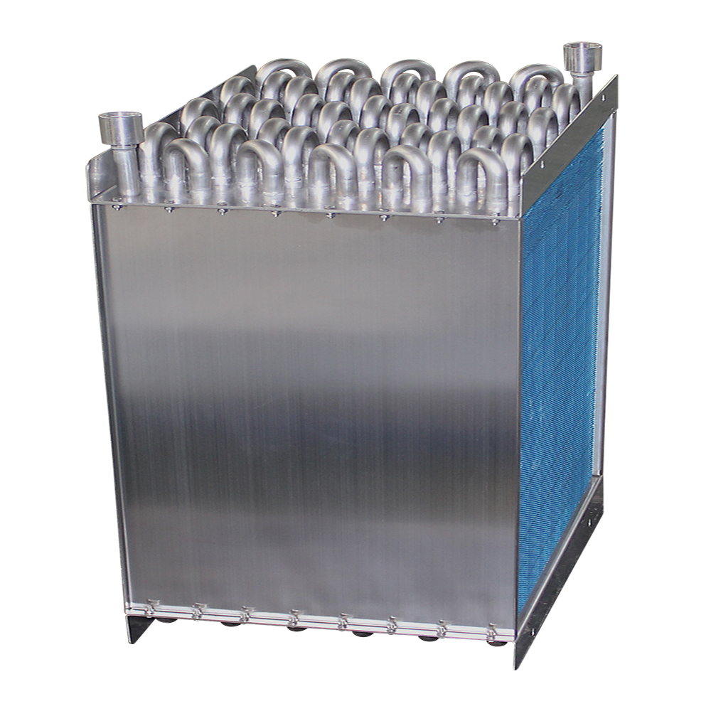 High Quality Customized Small Air Cooled Copper Tube Condenser Heat Exchange Chiller Copper Tube Aluminum Fin Heat Exchanger