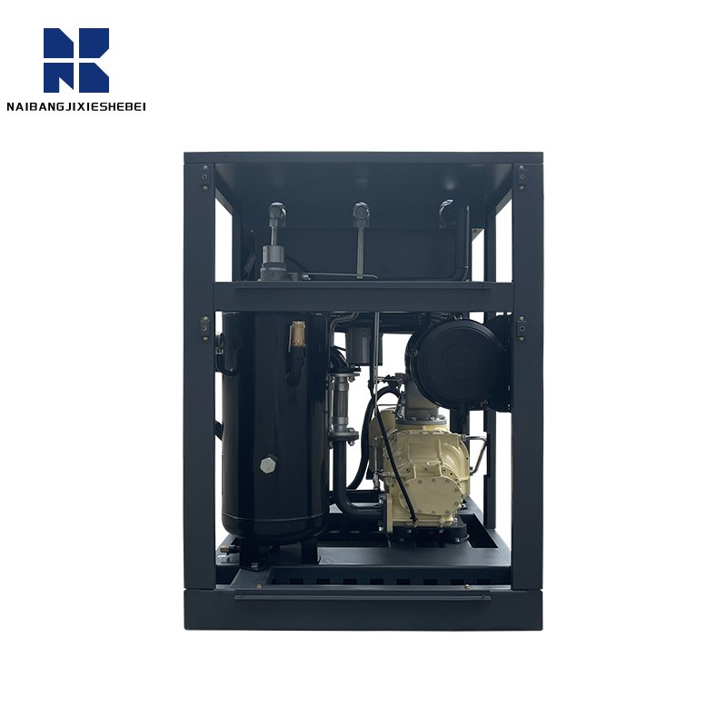 7.5kw 11kw 15kw 22kw Belt Driven Screw Air Compressor for Duct Machine Electric Silent Micro-oil Screw Type Machine