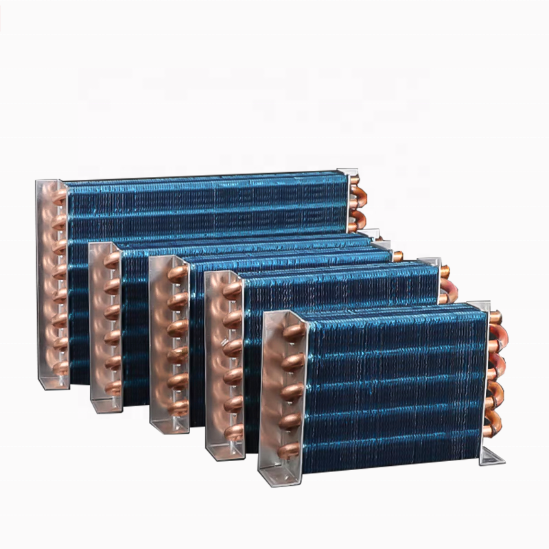 Air-cooled Copper Tube Condenser Chiller Water Preservation Cabinet Water Cooling Evaporator Coil