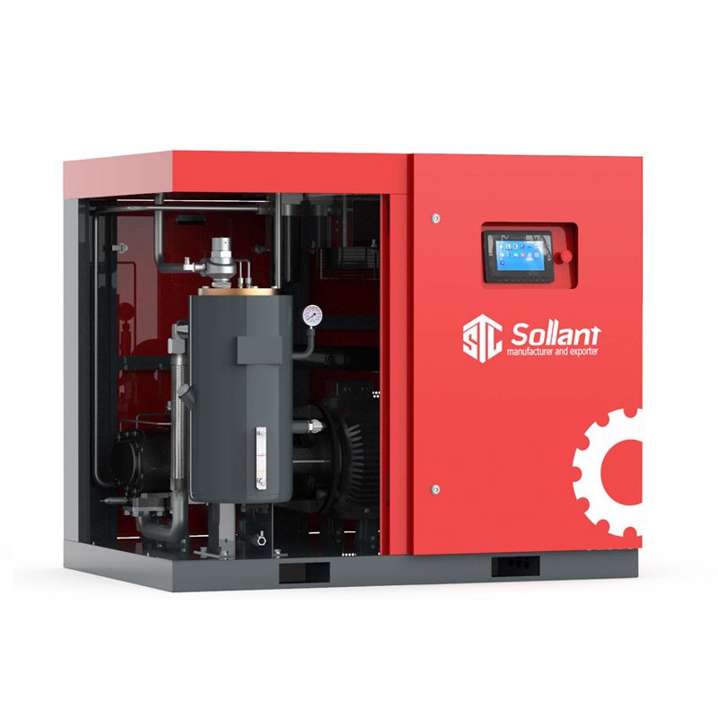 Rotary Screw Air Compressor 10 Bar 8m³/min for Industries Machine