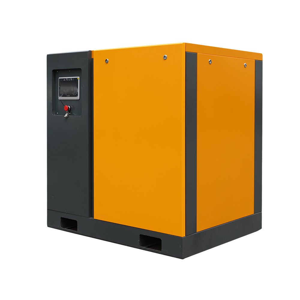 Factory Heavy Use air Compressor Screw 7.5kw 10hp 15kw 22kw 37kw 8 10bar Energy Saving Low Noise Laser Cutting With Buffer Tank