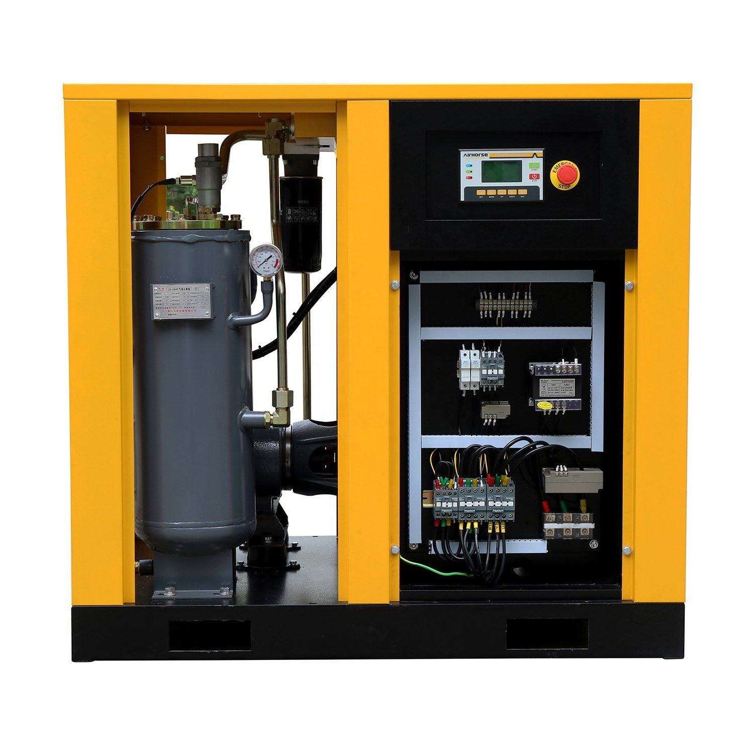 AirHorse 7.5kw 11kw 15kw 22kw 37kw Screw air Compressor 30hp 50hp Electric air Compressor for Industry