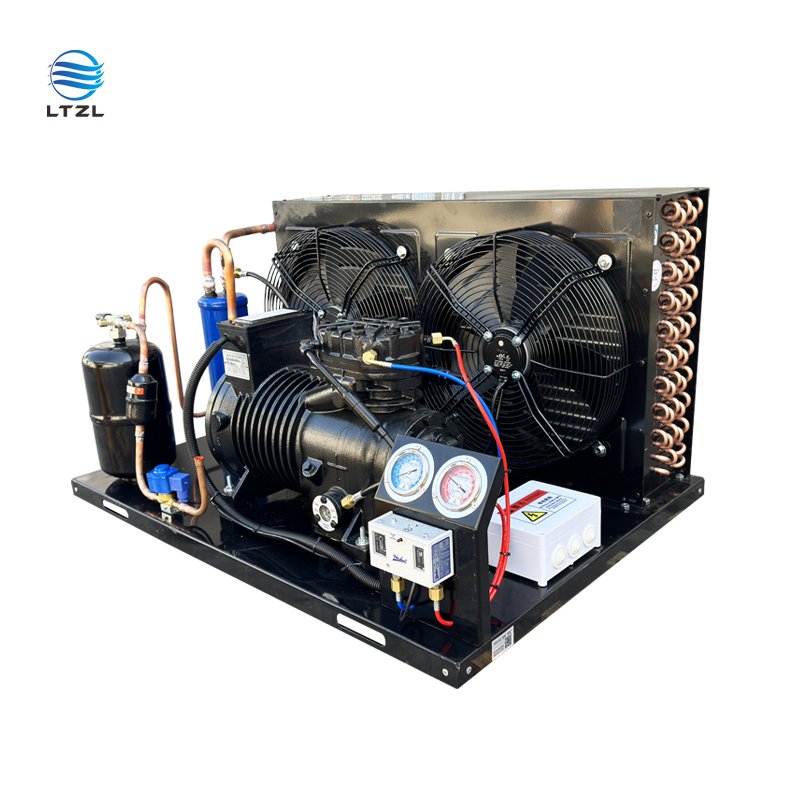 Air-cooled Condensing Unit Coil Custom air Condenser Refrigeration Heat Exchange Components Energy-saving Function Silent Unit