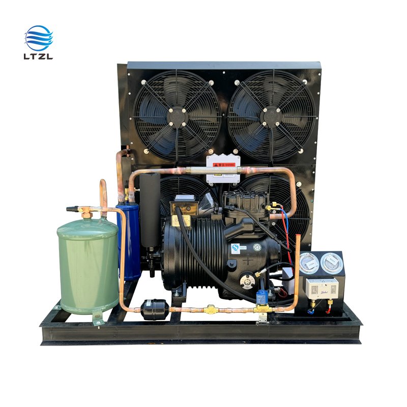 Air-cooled Condensing Unit Coil Custom air Condenser Refrigeration Heat Exchange Components Energy-saving Function Silent Unit