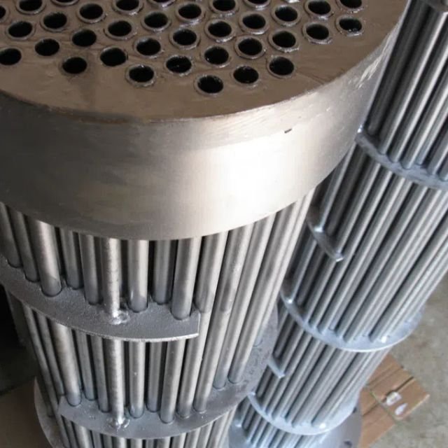 Tubular Design Heat Exchanger Stainless Steel for Water and Oil Cooling Shell and Tube Condenser