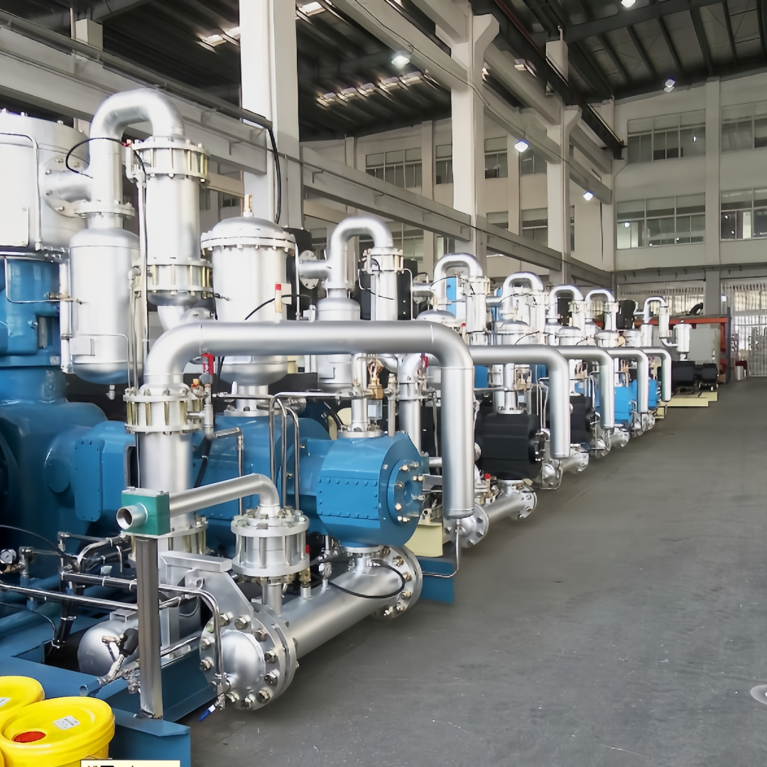 Industrial Compressors Electric Medium High Pressure 40bar Silent Oil-Free Air Compressor