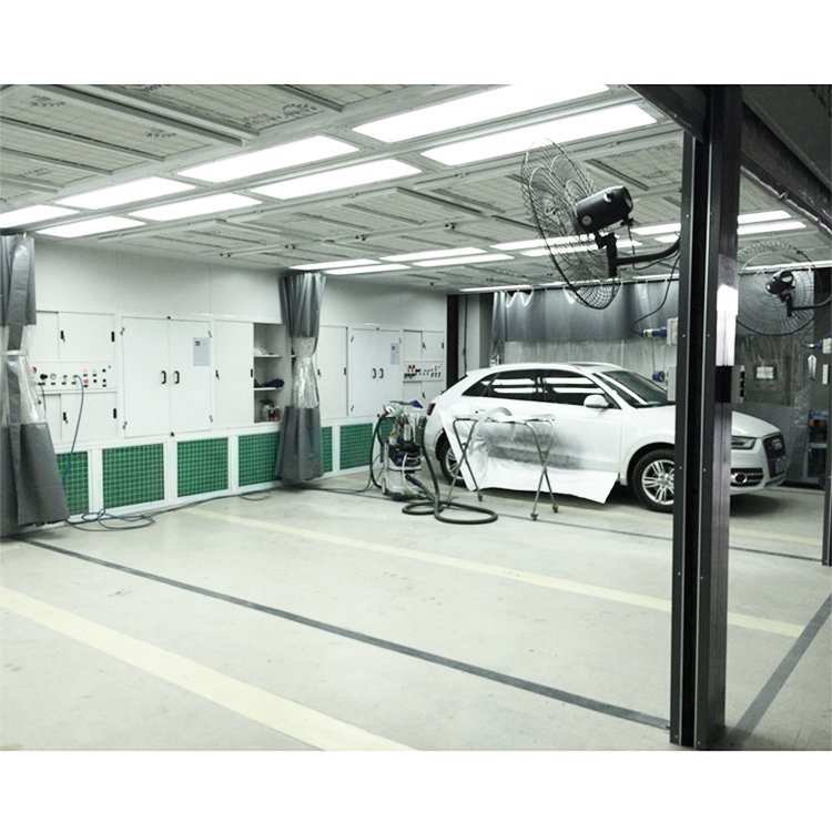Dry Filter Preparation Bay and Paint Spray Cabin for Automobile