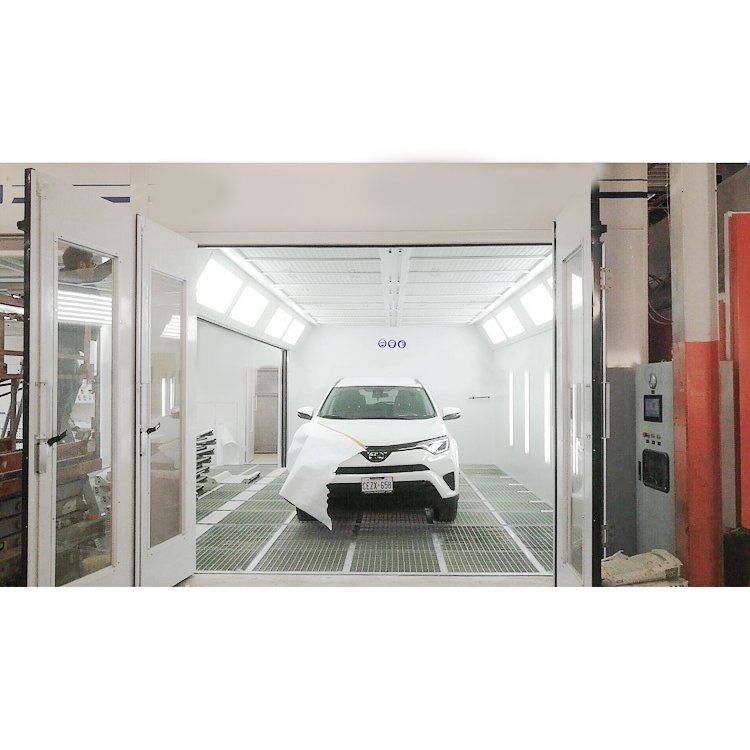 Dry Filter Preparation Bay and Paint Spray Cabin for Automobile