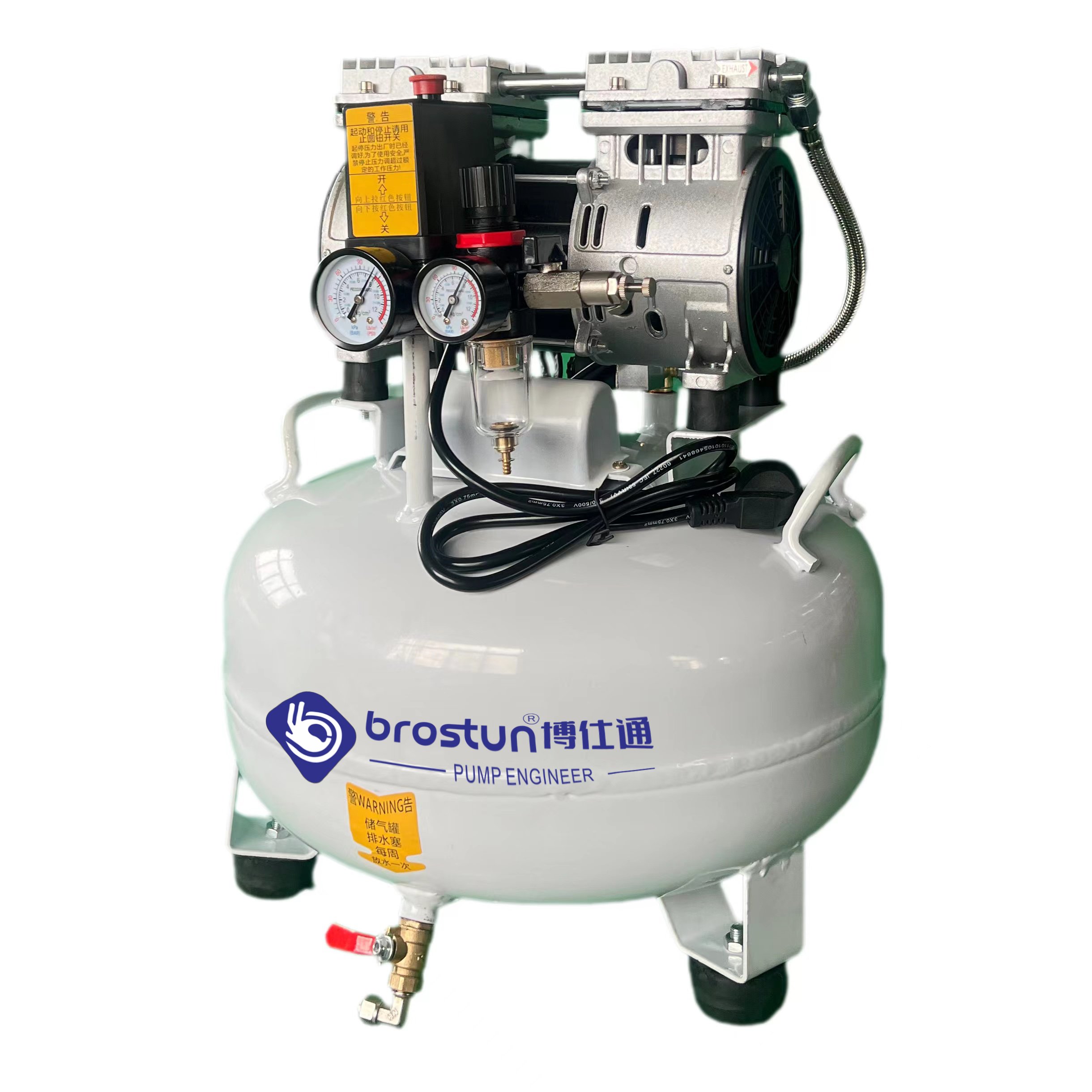 Latest Technology Silent Oil-free Air Compressor Portable Oil Free Air Compressor Dental Oil Free Air Compressor