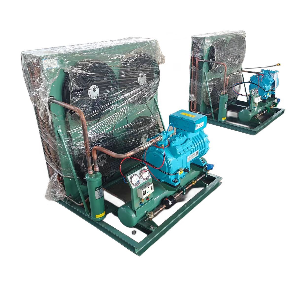 Wholesale Cheap Price Semi-Hermetic Compressor Refrigeration Unit Cold Room Automatic Feature Air Cooled Condensing Unit
