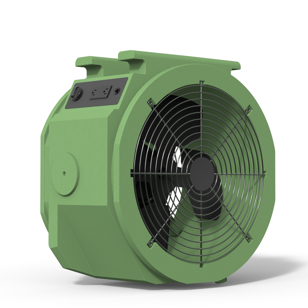 Industrial - Grade Axial Flow Blower Smoke Exhaust Ventilation Fan for Factories