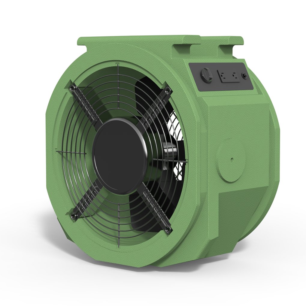 Industrial - Grade Axial Flow Blower Smoke Exhaust Ventilation Fan for Factories