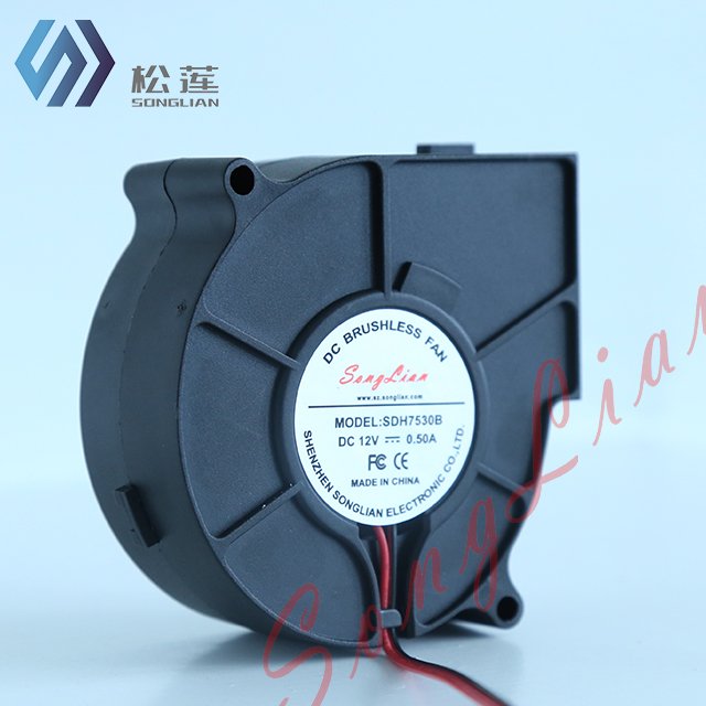 Factory Wholesale 75*75*30mm DC7530 Blower 12V 24V Stable Performance Brushless Blower Fan