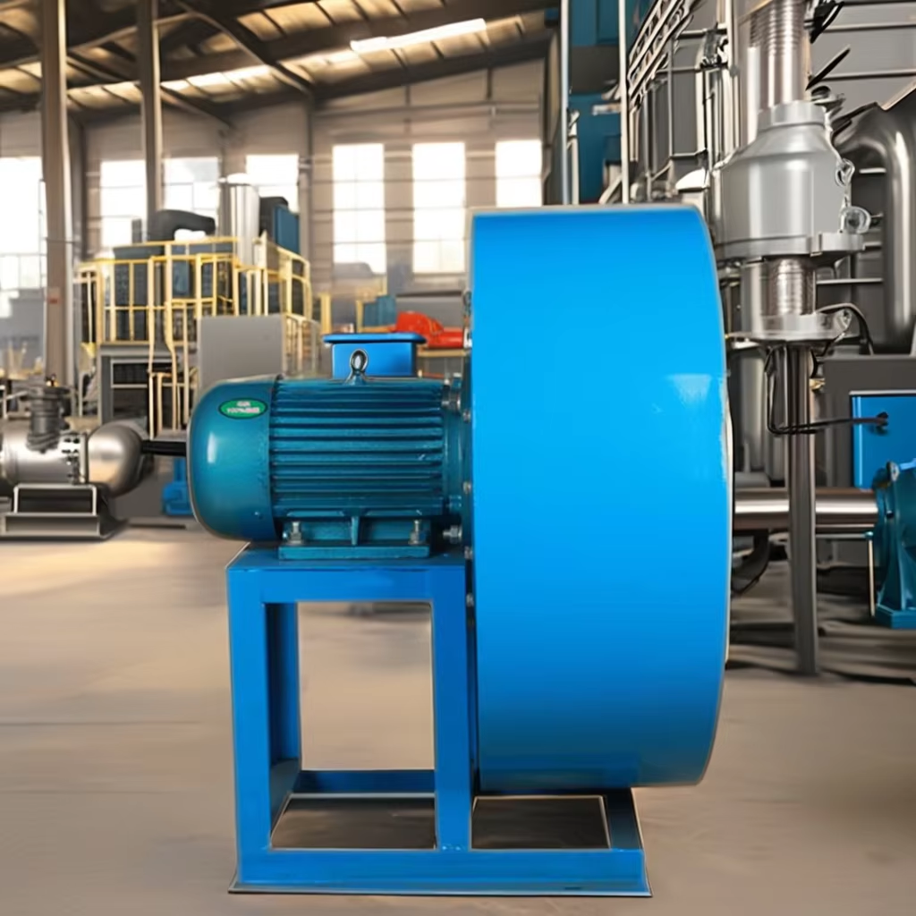 Factory Supply High Air Volume Industrial Ventilation Centrifugal Blower for Air Conveying