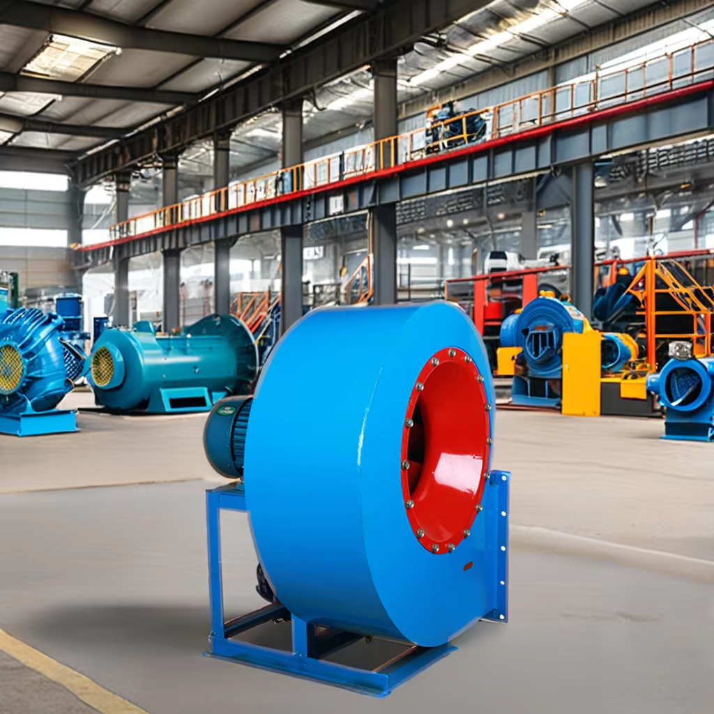 Factory Supply High Air Volume Industrial Ventilation Centrifugal Blower for Air Conveying