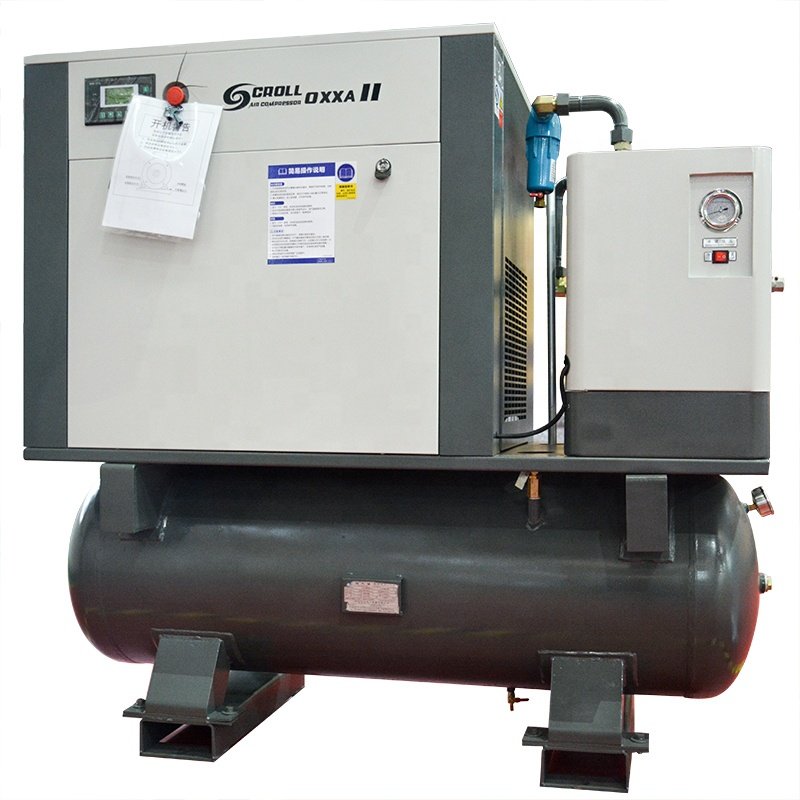 Kaishan Scroll Air Compressor 7.5KW 10HP Mute Industrial Electric Scroll Air Compressor Silent air Compressor