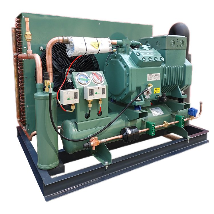 R290/380V 2 hp Energy-Saving Cold Room Refrigeration Condenser Unit Semi-Hermetic Compressor Condensing Unit