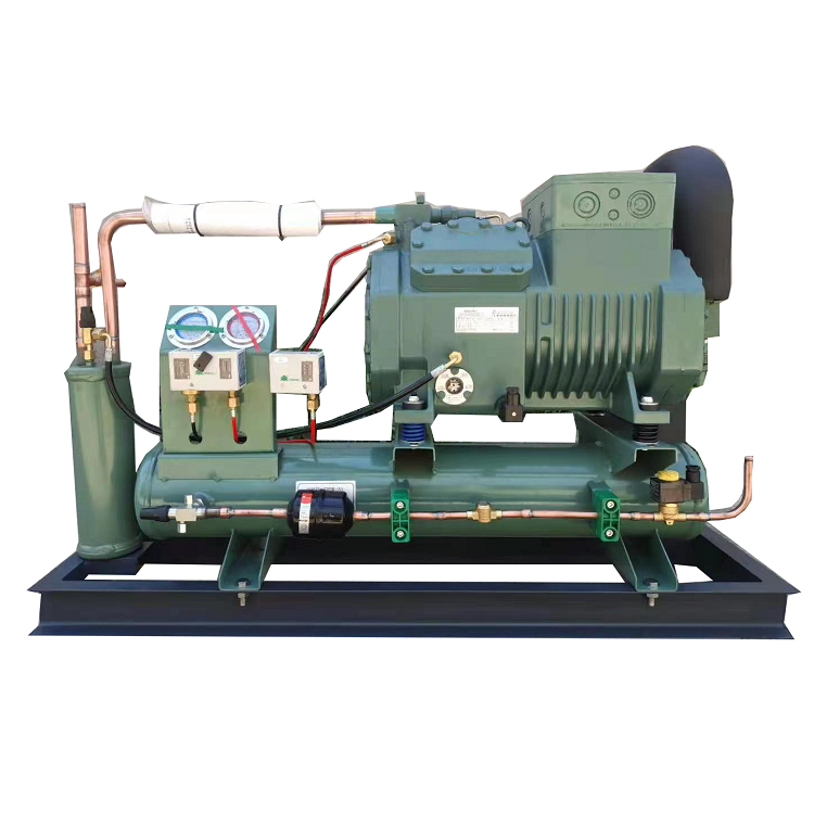 R290/380V 2 hp Energy-Saving Cold Room Refrigeration Condenser Unit Semi-Hermetic Compressor Condensing Unit