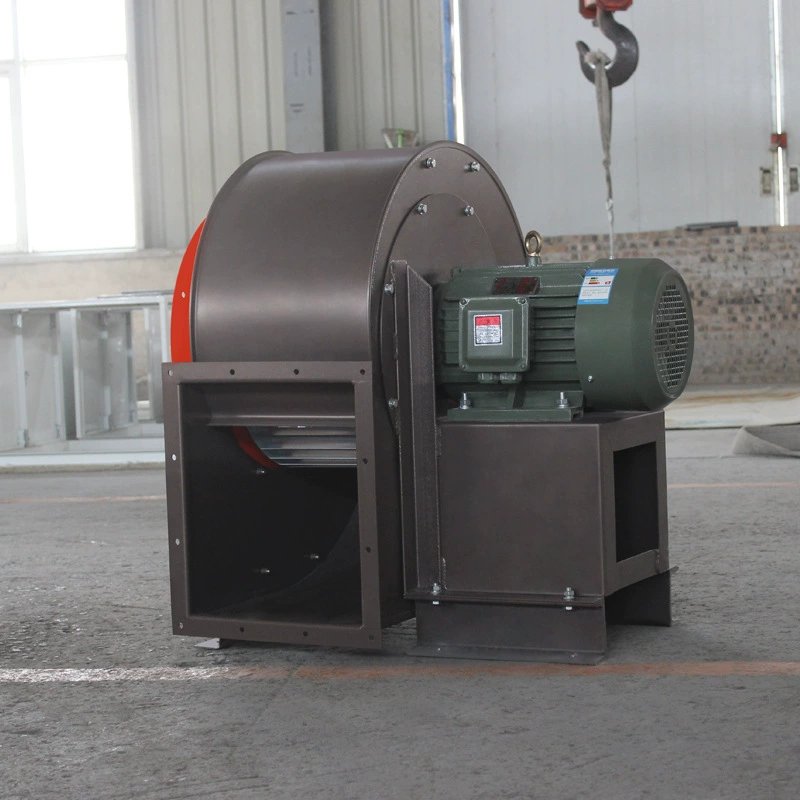 High Airflow Middle Pressure Centrifugal Blower 3 Phase 5.5KW Heavy Duty Low Noise Kitchen Hood Exhaust Smoke Ventilation Fans