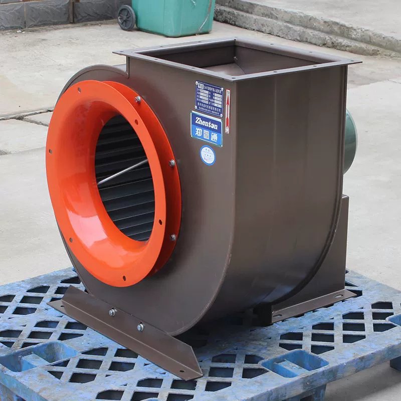 High Airflow Middle Pressure Centrifugal Blower 3 Phase 5.5KW Heavy Duty Low Noise Kitchen Hood Exhaust Smoke Ventilation Fans