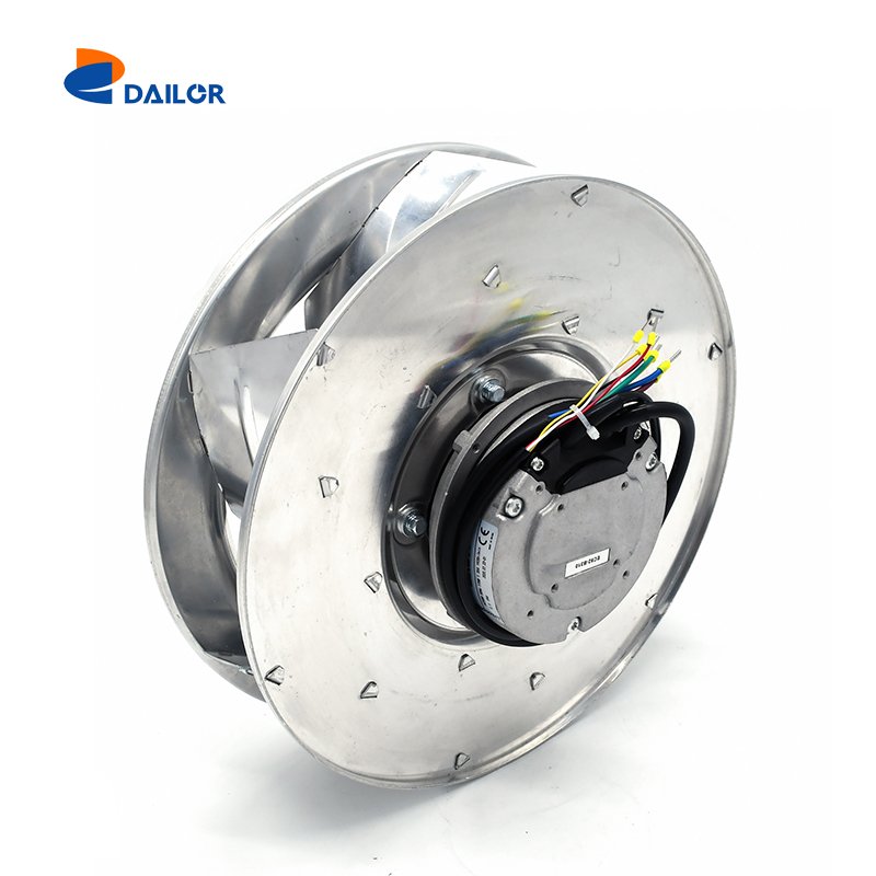 450mm AC 230V 115V 380V Industrial High Pressure Blower Impeller Centrifugal Fan