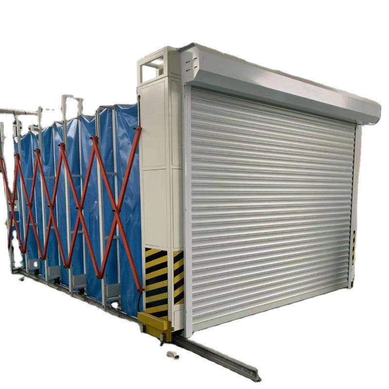 Retractable Mobile Telescopic Spray Booth Spray Car Painting Room