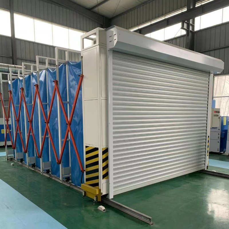 Retractable Mobile Telescopic Spray Booth Spray Car Painting Room