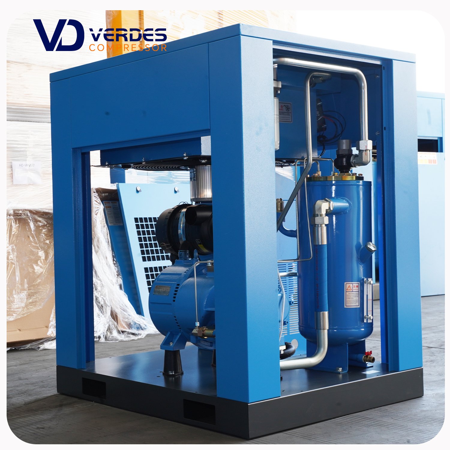 VERDES Variable Speed Direct Driven 7.5 11 15 22 37 kw Rotary Screw air Compressor Industrial Screw Air-Compressor 10bar 145psi