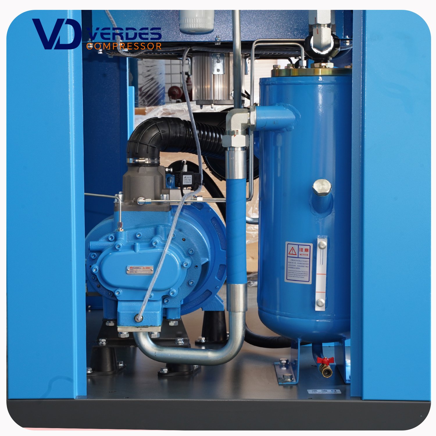VERDES Variable Speed Direct Driven 7.5 11 15 22 37 kw Rotary Screw air Compressor Industrial Screw Air-Compressor 10bar 145psi