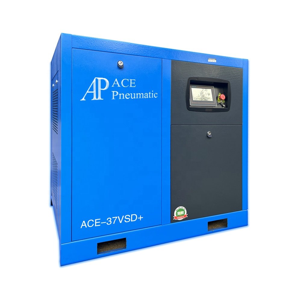 Screw Rotary Air Compressor 7.5kw22kw37kw 10hp30hp50hp8bar10bar16bar Variable Speed Screw Compressor Inverter Compressor