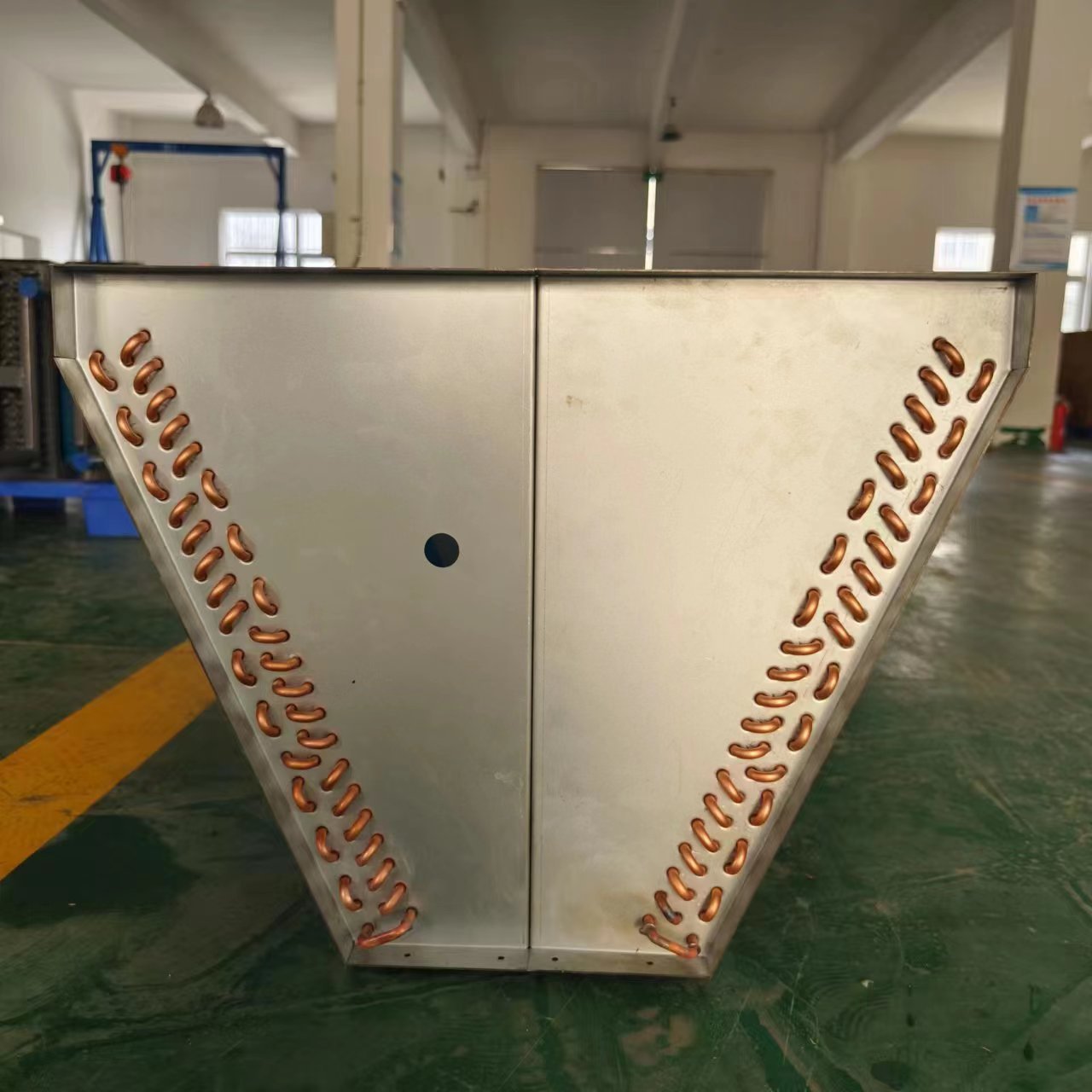 Air Cooled Condenser Space Saving Air Condensers With Copper Tube Aluminium Fin