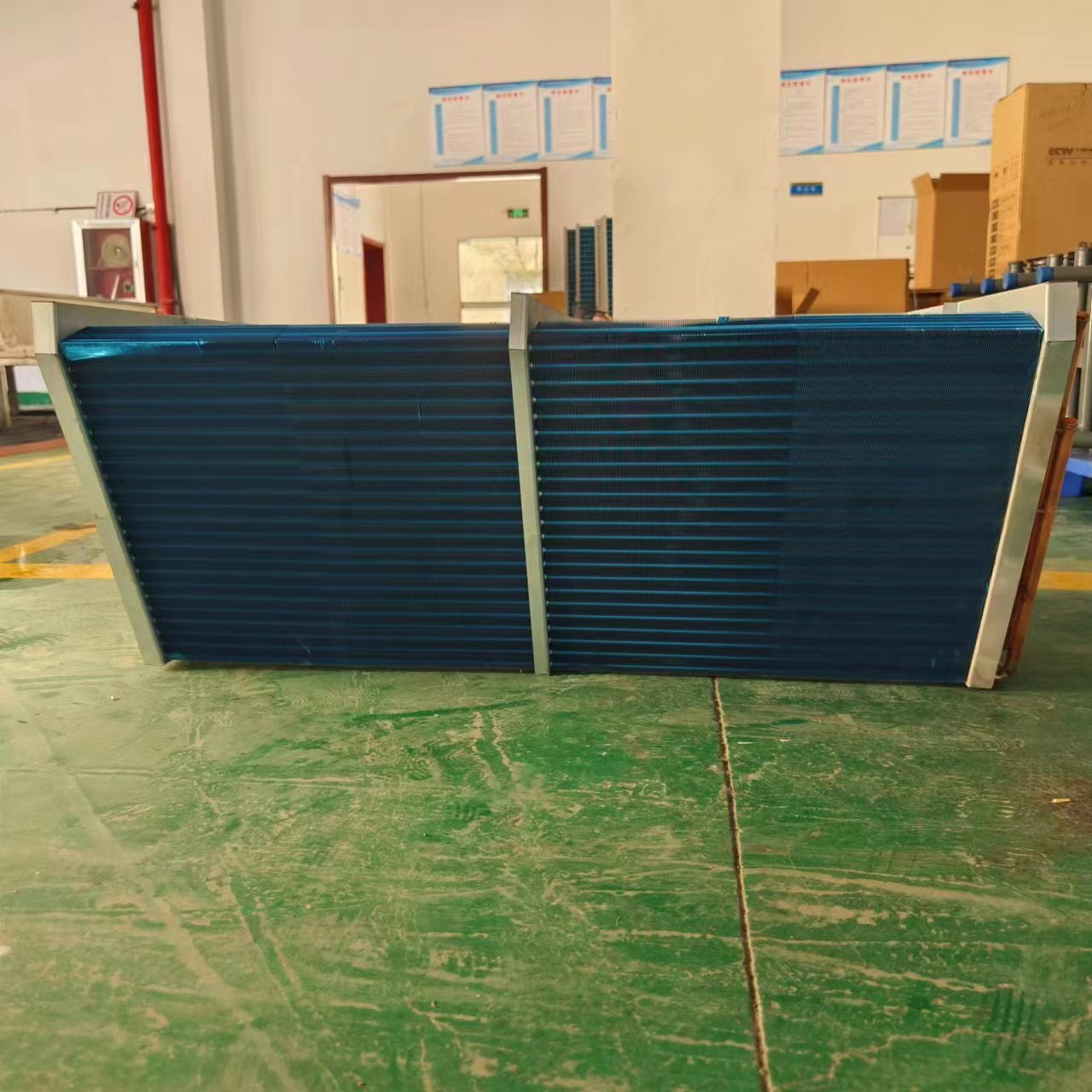 Air Cooled Condenser Space Saving Air Condensers With Copper Tube Aluminium Fin