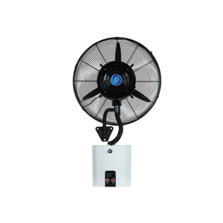 26\" Wall-mounted Mist Axial Flow Electric Fan Low Noise Metal Blade AC OEM/ODM Cooling Ventilation Exhaust Blower Fan Cooler