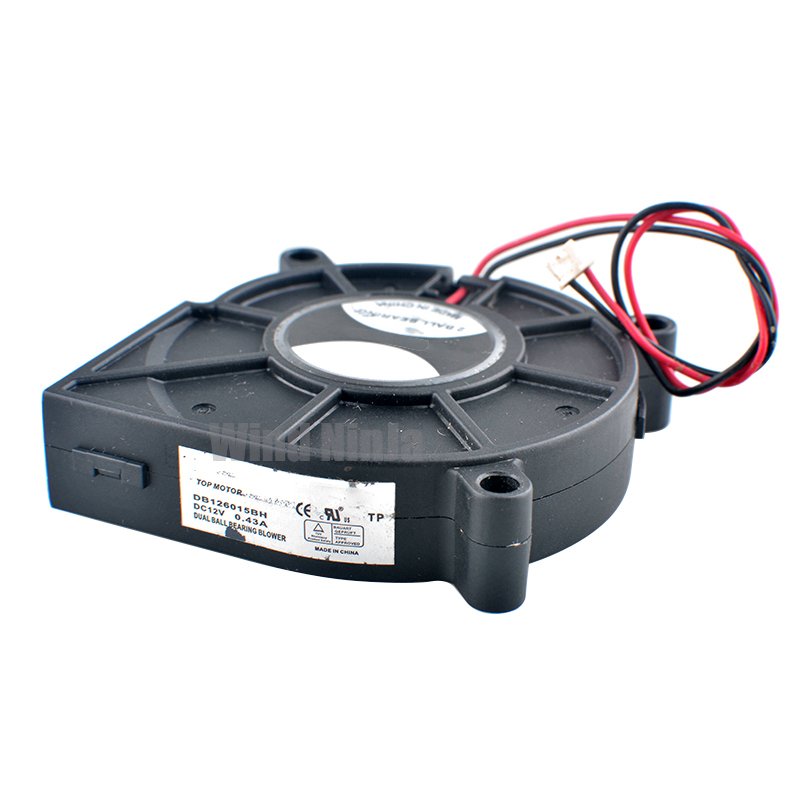 DB126015BH 6cm 60mm Blower Fan 60x60x15mm DC12V 0.43A 2pin Double Ball Centrifugal Fan Cooling Fan for Printers