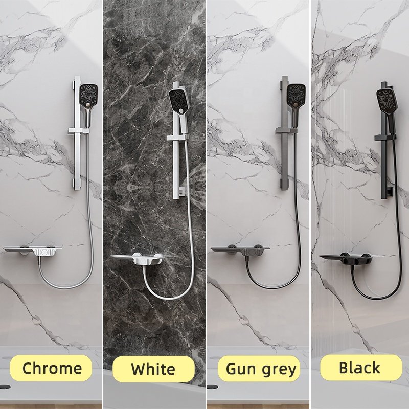Popular Shower Cabin Wall Mounted Hot and Cold Shower Faucets Bathtub Rainfall Shower Set