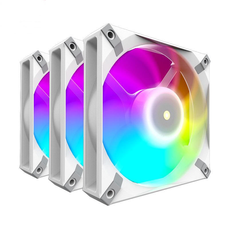 120mm Cooling Blower PWM Argb Fan Low Noise High Speed Computer Case RGB Cooler Fans for CPU Cooler