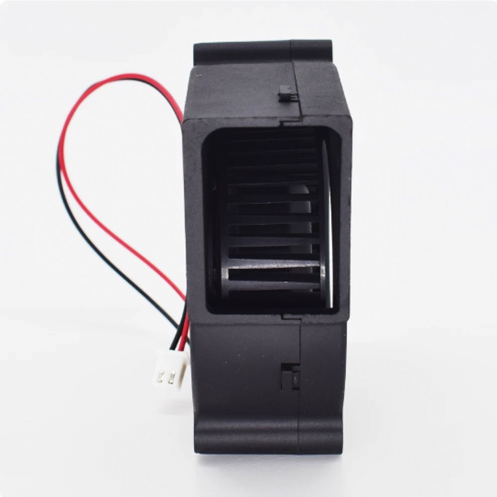 7530 DC 12V Double Ball Fan Blow Radial Cooling Fan Hydraulic Sleeve Bearing Fan Cooler Radiator