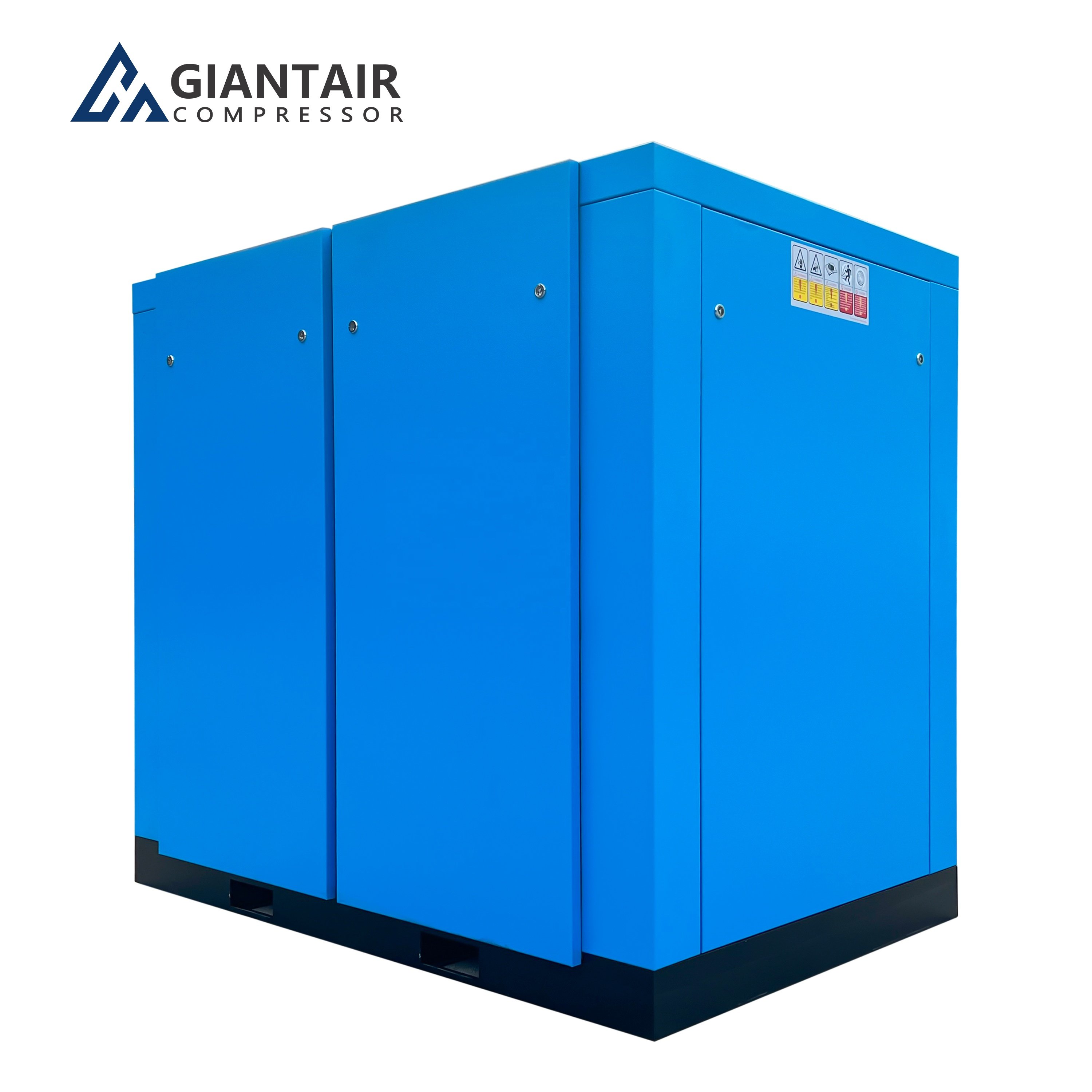 GIANTAIR Industrial 75kw 90kw 110kw 132kw 7-10bar High Efficiency Energy Saving Vsd Screw Air Compressor for air System