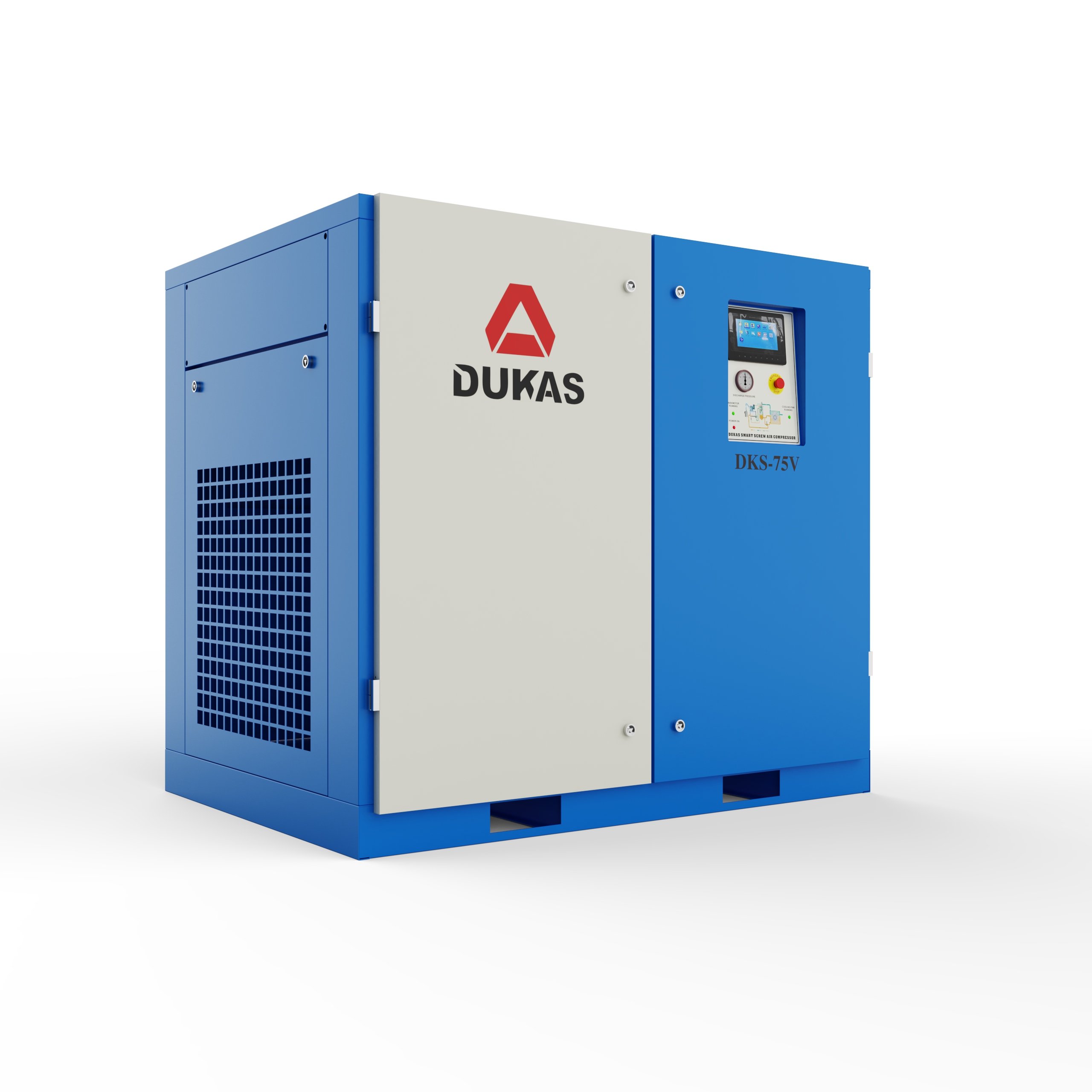 Intelligent Control System Advanced 75kw PM VSD Screw Air Compressor With 380V AC Power for Mines-New Condition Lubricated Style Intelligent Control System