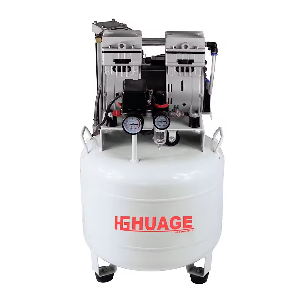 Hot Sell Oilless Quiet Silent Medical 750w 1hp 50l air Compressor for Dental Chair