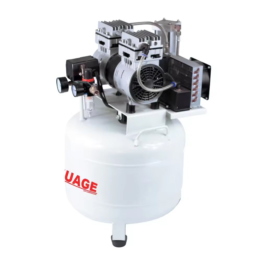 Hot Sell Oilless Quiet Silent Medical 750w 1hp 50l air Compressor for Dental Chair