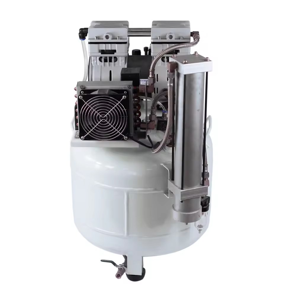 Hot Sell Oilless Quiet Silent Medical 750w 1hp 50l air Compressor for Dental Chair