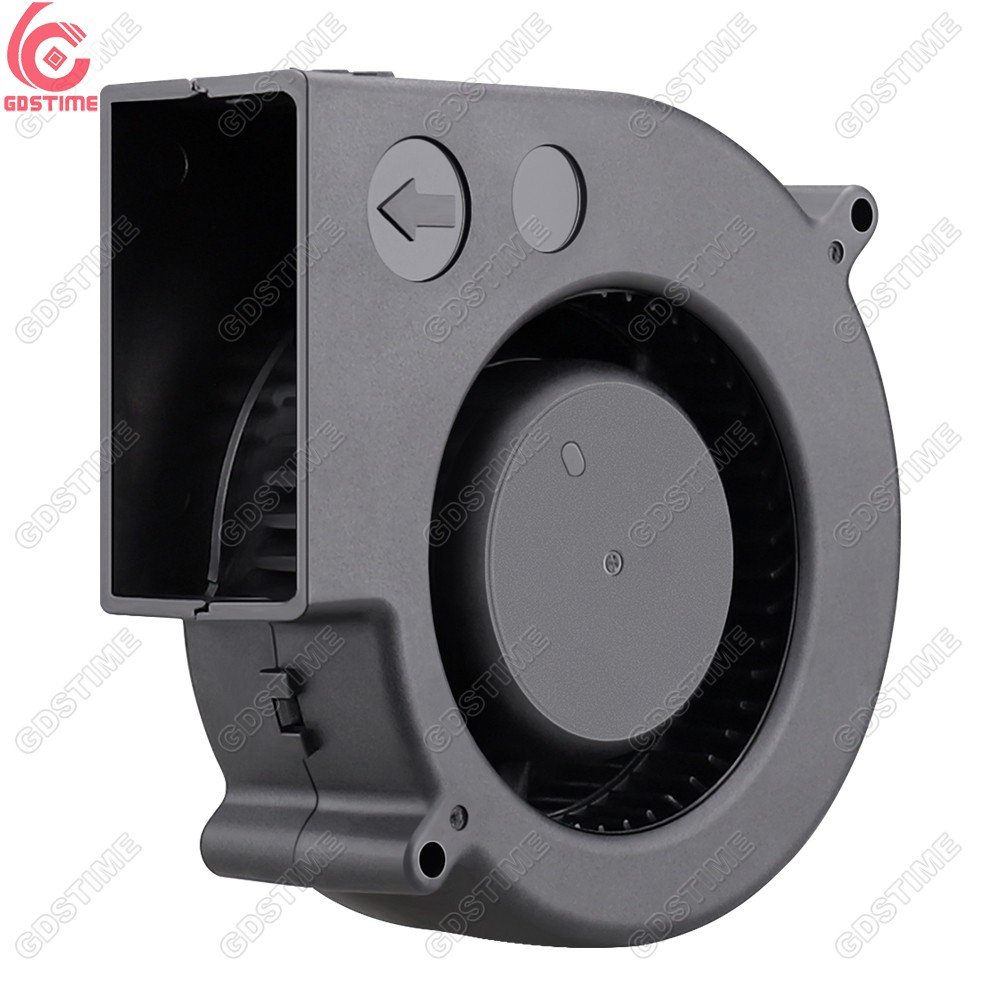 High Speed Strong Waterproof 97mm X 33mm 4 Inch 9733 24V DC Brushless Turbine 12v Blower Fan