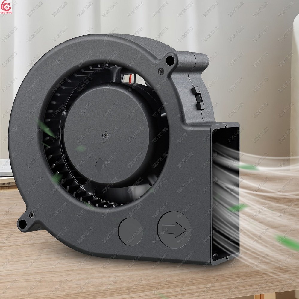 High Speed Strong Waterproof 97mm X 33mm 4 Inch 9733 24V DC Brushless Turbine 12v Blower Fan